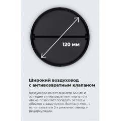 Вытяжка Maunfeld Ouse Touch 60 (белый)