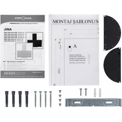 Вытяжка Krona Jina 600 S (белый)