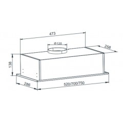 Вытяжка ZorG Technology CLASSICO 850 52 M белая