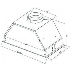 Вытяжка Kuppersberg INTRO 60 X