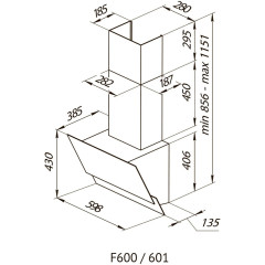 Вытяжка Kuppersberg F 601 BL