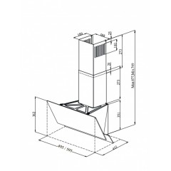 Вытяжка Monsher STELLA 60 Noir