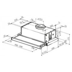Вытяжка Faber Flexa HIP W A 60