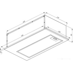 Вытяжка AKPO Mio 60 WK-12 (нержавеющая сталь)