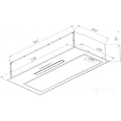 Вытяжка AKPO Vero 60 WK-7 (черный)