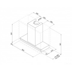 Вытяжка Smeg KSGT93X