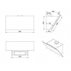 Вытяжка Smeg KV394N
