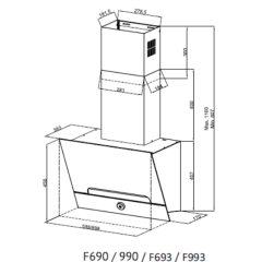 Вытяжка Kuppersberg F 993 W
