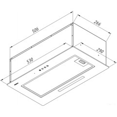Вытяжка AKPO Mio 60 WK-11 (белый)
