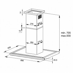 Вытяжка Korting KHA 99360 XGN