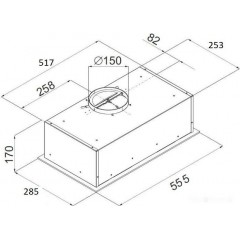 Вытяжка Ciarko Ultra 60 (белый)