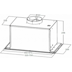 Вытяжка Midea MH60I370B