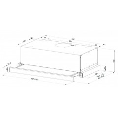 Вытяжка Kuppersberg SLIMLUX 60 W