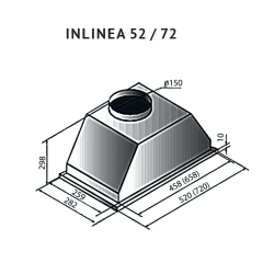 Вытяжка Kuppersberg INLINEA 52 White