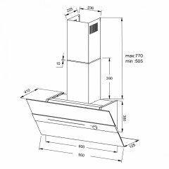 Вытяжка Korting KHC99799AGN