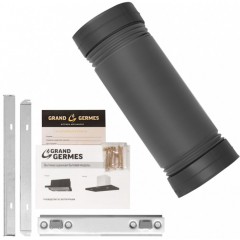 Вытяжка GrandGermes Parma GC 90 (черный/нержавеющая сталь)