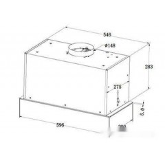 Вытяжка ZorG Technology Neve 1200 60 S-GC (белый)