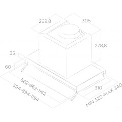 Вытяжка Elica Box In Plus IXGL/A/90 PRF0097796A