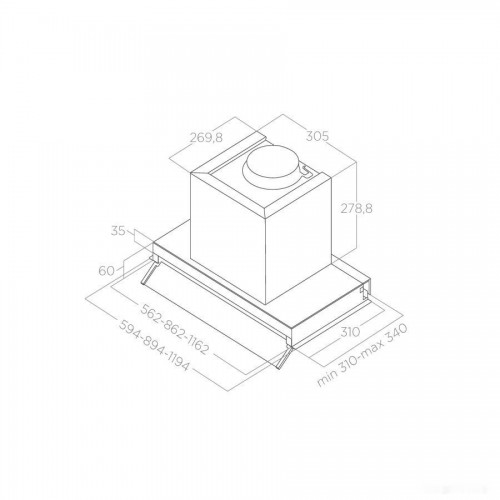 Вытяжка Elica Box In Plus IXGL/A/90 PRF0097796A