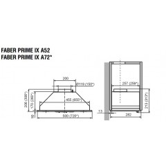 Вытяжка Faber Prime IX A52 305.0645.264