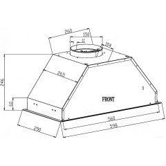 Вытяжка Schtoff Polar 60 (черный)