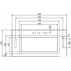 Вытяжка Schtoff HGT 60 (черный)