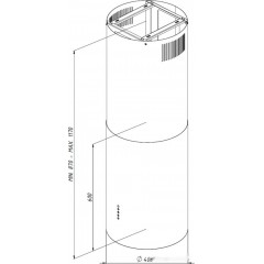 Вытяжка AKPO Balmera Isla 40 WK-4 (белый)