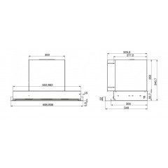 Вытяжка Franke T-Form BK 60 (305.0706.455)
