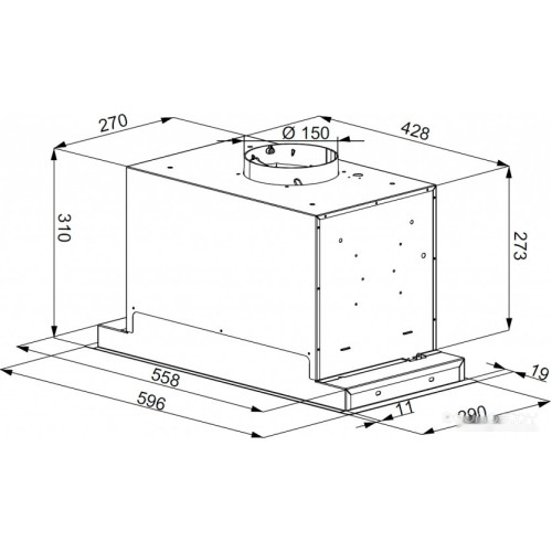 Вытяжка Konigin Incanto 60 (белый)