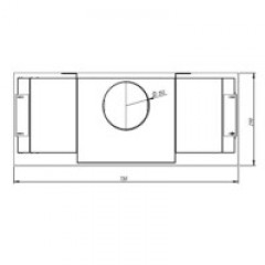 Вытяжка AKPO Neva Glass II 80 WK-10 (белое стекло/белый)