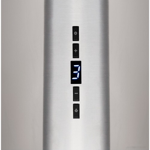 Вытяжка Konigin Ester 31 (нержавеющая сталь/черное стекло)