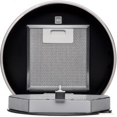 Вытяжка Konigin Ester 31 (нержавеющая сталь/черное стекло)