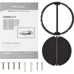 Вытяжка Krona Kamilla T 600 (черный)