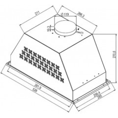 Вытяжка Delonghi COSETTA 510 NB
