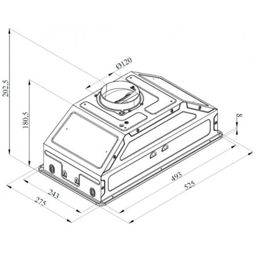 Вытяжка HiSTORY CI65B1 FIX