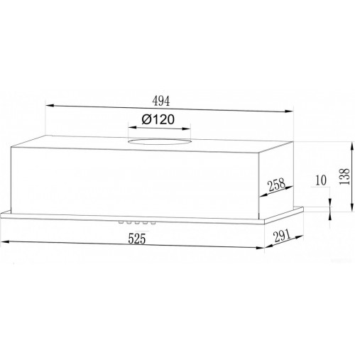 Вытяжка LEX GS Bloc Light 600 (черный)