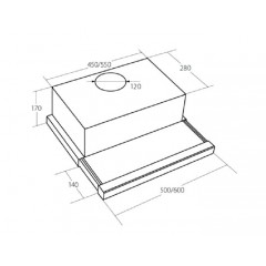 Вытяжка AKPO Light Eco Glass Twin 60 WK-7 Т-300 (белый)