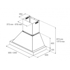 Вытяжка Bertazzoni K120HERTX+KC48HERTAV