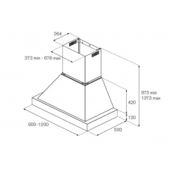 Вытяжка Bertazzoni K90HERTX+KC36HERTAV