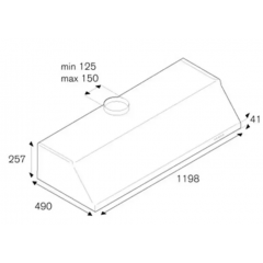 Вытяжка Bertazzoni KU120PRO1XA