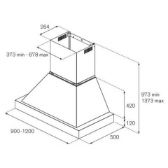 Вытяжка Bertazzoni K90HERTX