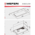 Вытяжка Meferi INBOX45WH Light