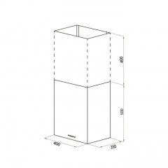 Вытяжка Meferi ROOMBOX40BK Comfort