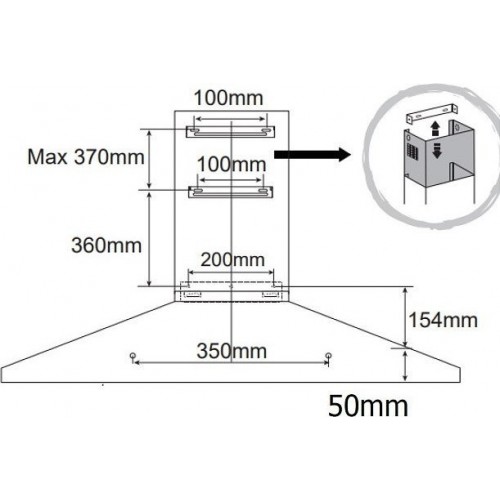 Вытяжка Evelux Favorite 60 B