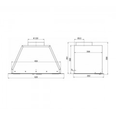 Вытяжка Elikor 52П-400-П3Д 170028
