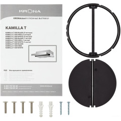 Вытяжка Krona Kamilla T 600 2 мотора (черный)