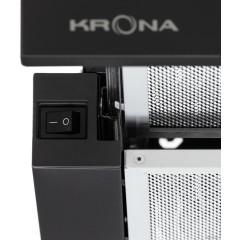 Вытяжка Krona Kamilla T 600 2 мотора (черный)