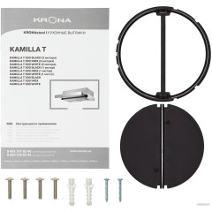 Вытяжка Krona Kamilla T 600 Inox 2 мотора (нержавеющая сталь)
