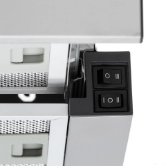 Вытяжка Krona Kamilla T 600 Inox 2 мотора (нержавеющая сталь)