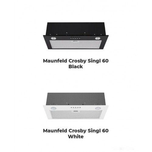 Вытяжка Maunfeld Crosby Singl 60 (черный)